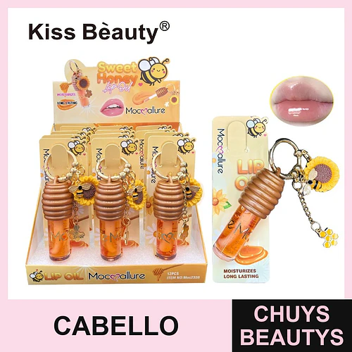 Aceite de Miel con Colgante Girasol - Nutrición y brillo para tu cabello - COSMIVA | Chuys Beautys
