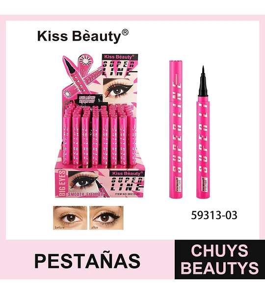 Máscara de Pestañas Negra - Chuys Beautys