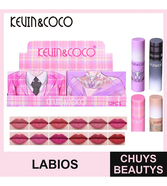 LABIAL MATE NO MANCHA - Chuys Beautys