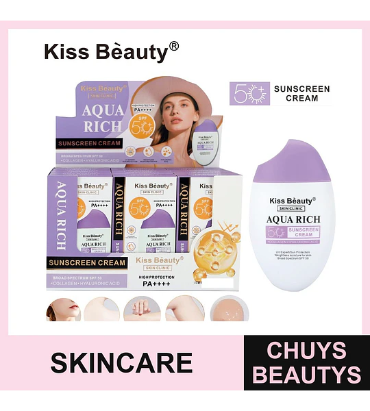 Protector Solar 50SPF+ 50ML - Chuys Beautys