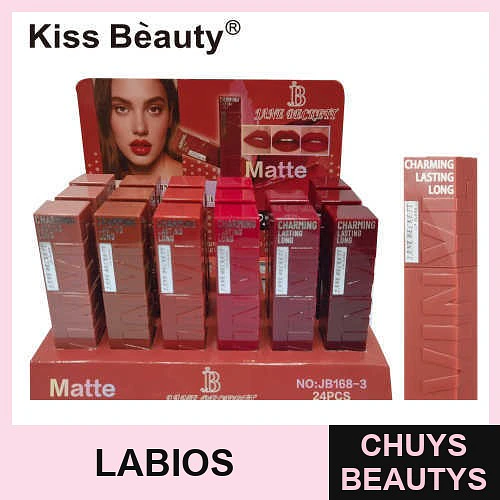 Labial mate no transferrable - Maquillaje Chuys Beautys - COSMIVA | Chuys Beautys