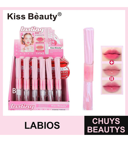 Brillo Labial + Aceite Labial 6 Tonos - Chuys Beautys