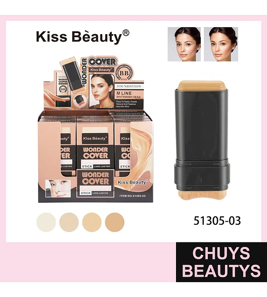 Maquillaje Contorno en Barra BB Stick - Chuys Beauty