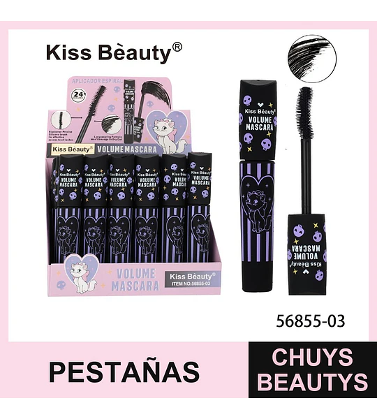 Máscara de Pestañas Negra Chuys Beautys