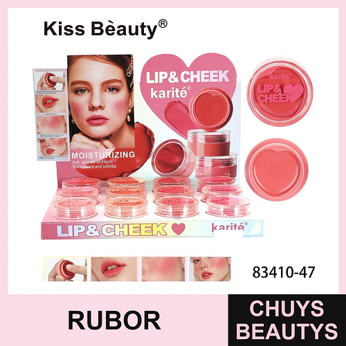 Rubor en Crema 5 Tonos - Chuys Beautys - COSMIVA | Chuys Beautys