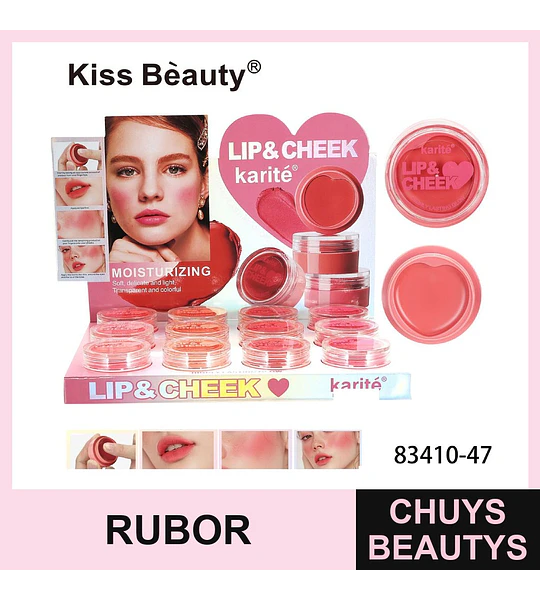 Rubor en Crema 5 Tonos - Chuys Beautys