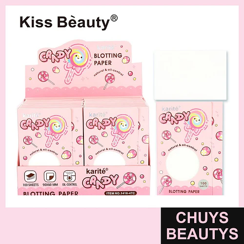 Papel absorbente de aceite Chuys Beautys - COSMIVA | Chuys Beautys