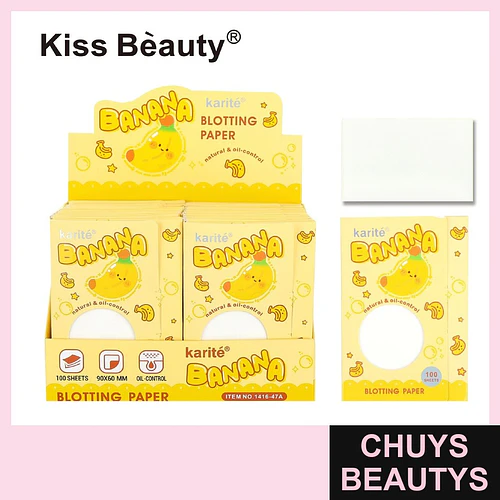Papel absorbente de aceite Chuys Beautys - Sin brillo - COSMIVA | Chuys Beautys
