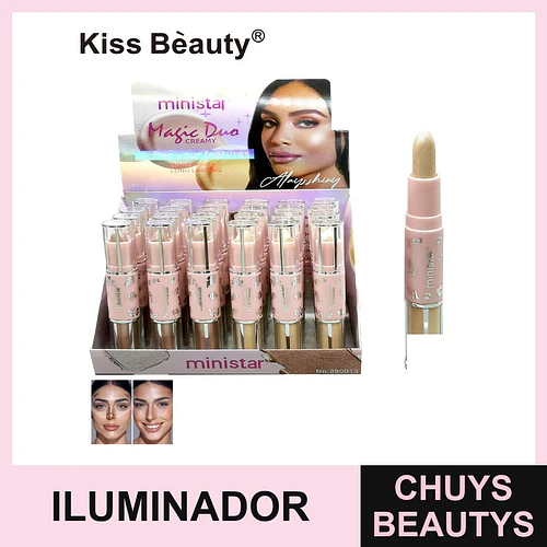 Iluminador Doble Liquido y en Barra - Chuys Beautys - COSMIVA | Chuys Beautys