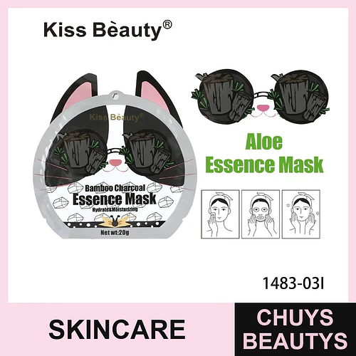 Mascarilla Carbón de Bambú Chuys Beautys - COSMIVA | Chuys Beautys