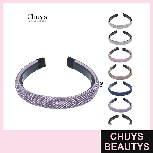 Cintillo de Piedrería Brillante - Chuys Beautys | Chuys Beautys