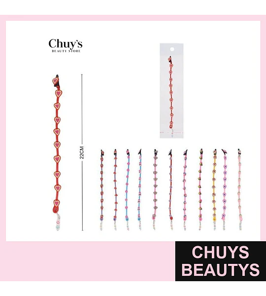 Pulseras de Goma Corazón