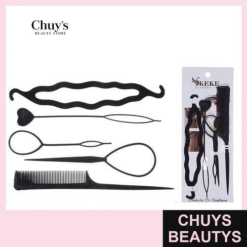 Set para hacer peinados - Chuys Beautys | Chuys Beautys