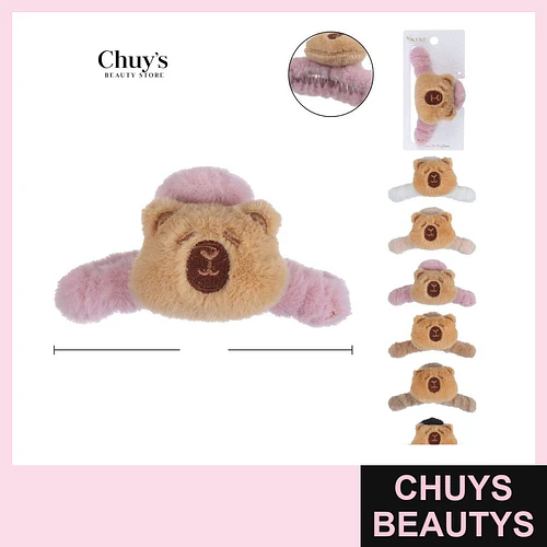 Ganchetas Peluche Bear 12cm - Chuys Beautys | Chuys Beautys