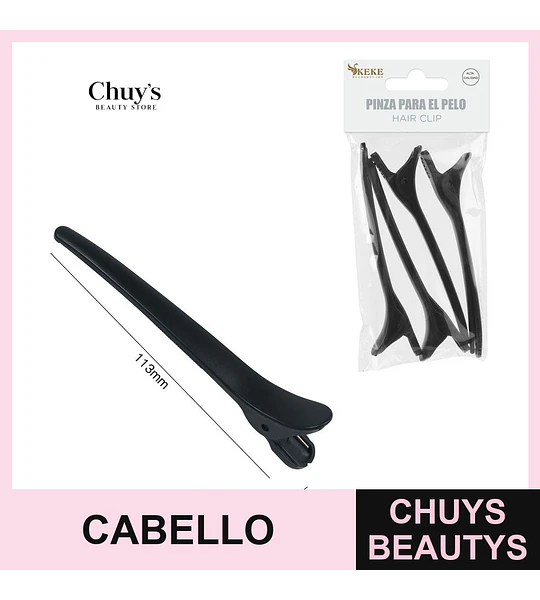 Pinzas para el cabello