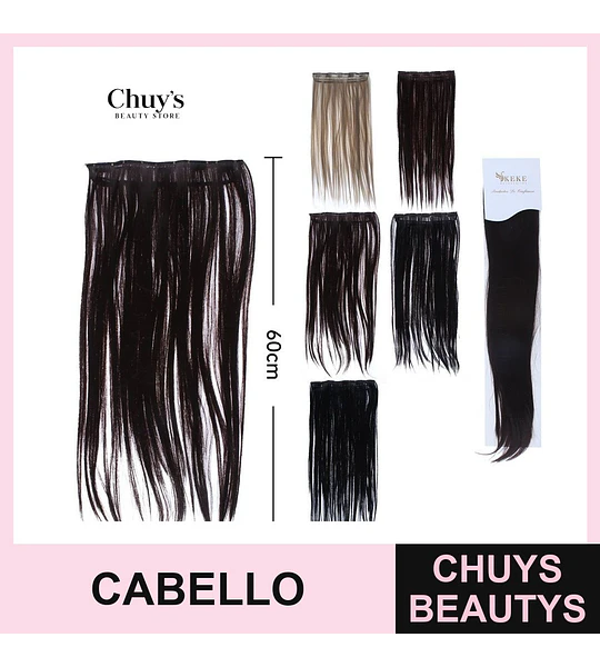 Extensiones de cabello 5pcs 60cm