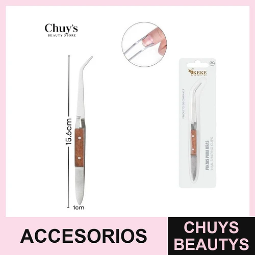 Pinza de acero inoxidable punta de aguja 160mm - Chuys Beautys | Chuys Beautys