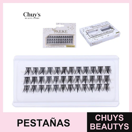 Pestañas por Punto 12mm 60pcs - Chuys Beautys | Chuys Beautys