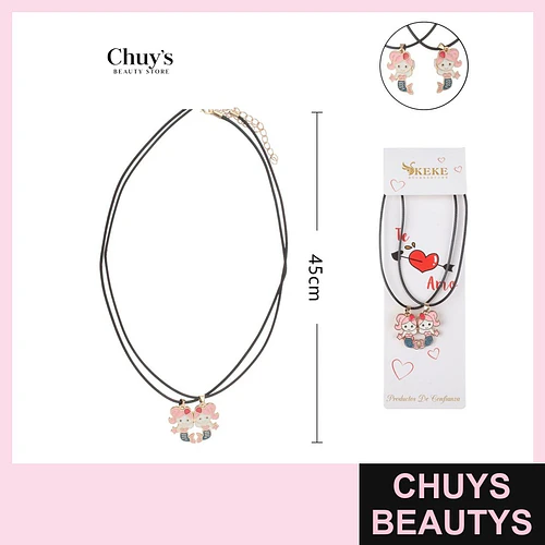 Collar para amigas 2pcs - Chuys Beautys | Chuys Beautys