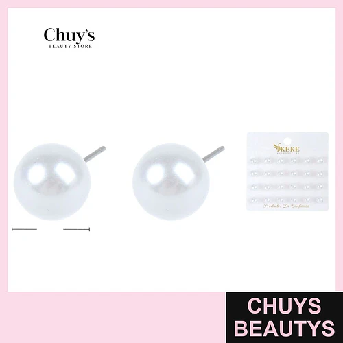 Pendientes 12 Pcs 8mm - Chuys Beautys | Chuys Beautys