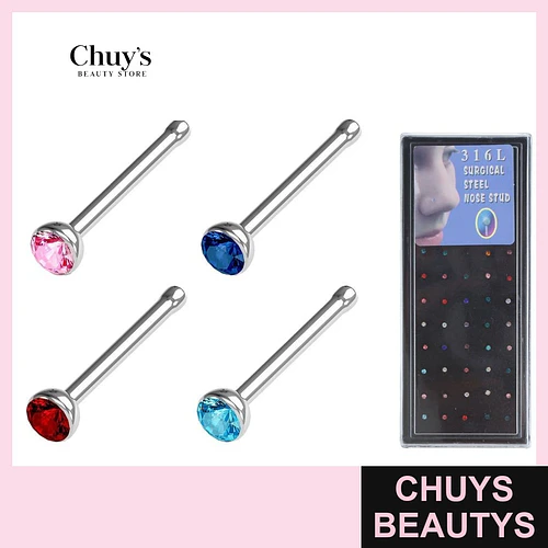 Piercing Acero Inoxidable 1,8mm 40 Pcs - Chuys Beautys | Chuys Beautys