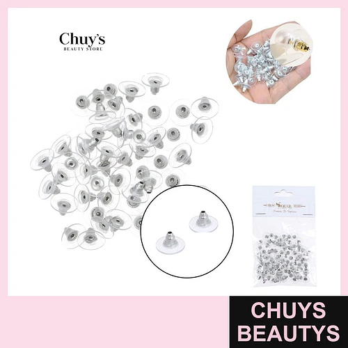 Tapones en aluminio para pendientes - Chuys Beautys | Chuys Beautys