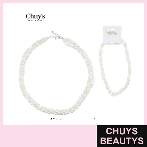 Collar de Perlas Elegante - Chuys Beautys | Chuys Beautys