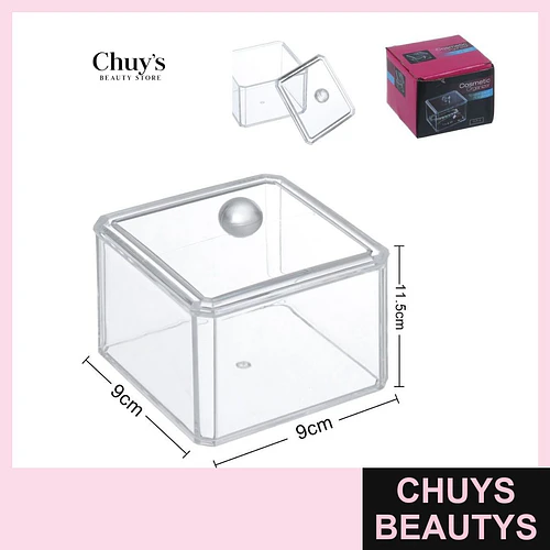 Organizador de acrilico con tapa - Chuys Beautys | Chuys Beautys
