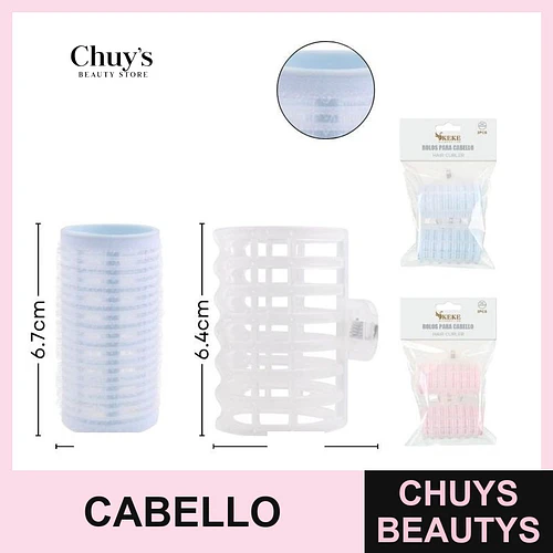 Tubos Manuales para Rizos de Cabello - Chuys Beautys | Chuys Beautys