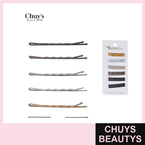 Trabas de peinados dorado/plateado - Chuys Beautys | Chuys Beautys