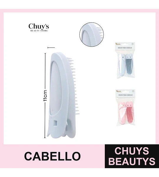 Pinza encrepadora de cabello