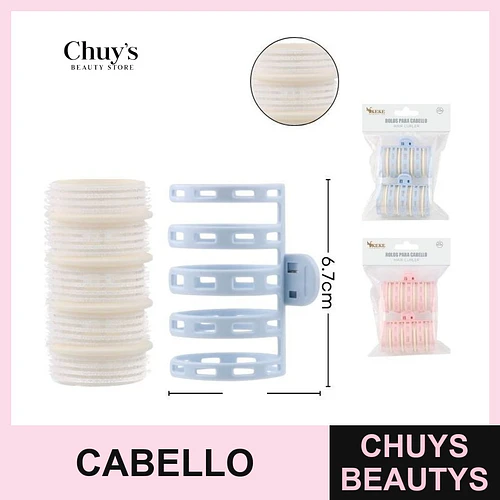 Tubos Manuales para Rizos de Cabello - Chuys Beautys | Chuys Beautys