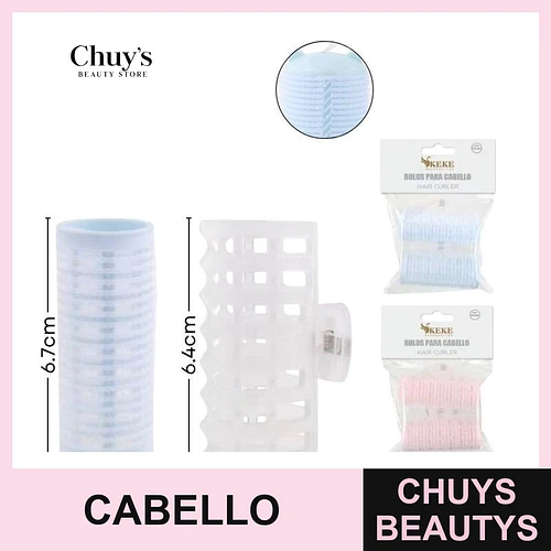 Rizador de Cabello Manual 64*38mm 2pcs - Chuys Beautys | Chuys Beautys