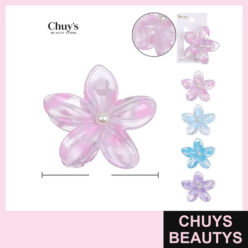 Ganchetas de Flor - Chuys Beautys | Chuys Beautys