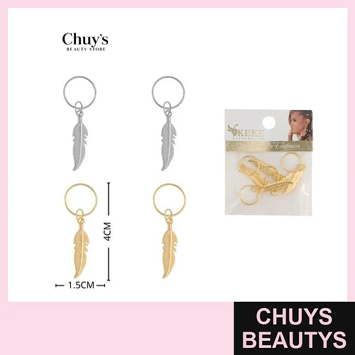Argollas decorativas 5 pcs - Chuys Beautys | Chuys Beautys