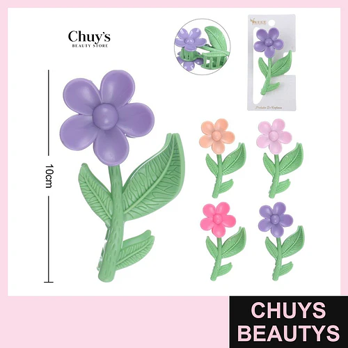 Ganchetas de Flores - Chuys Beautys | Chuys Beautys