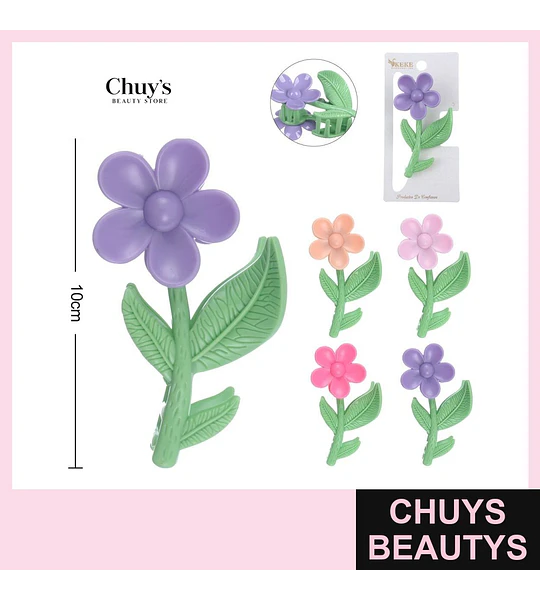 Ganchetas de Flores