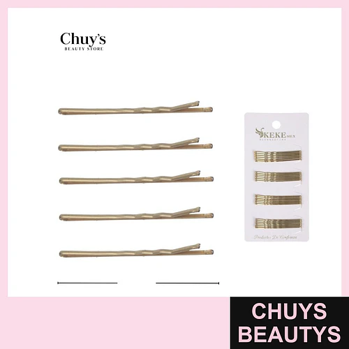 Trabas doradas 6 cm - Chuys Beautys | Chuys Beautys