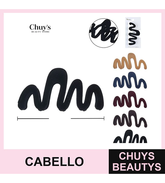 Ganchera de Tela para Cabello