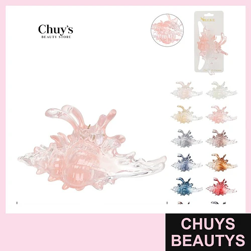 Gancheta Plásticas Coloridas - Chuys Beautys | Chuys Beautys