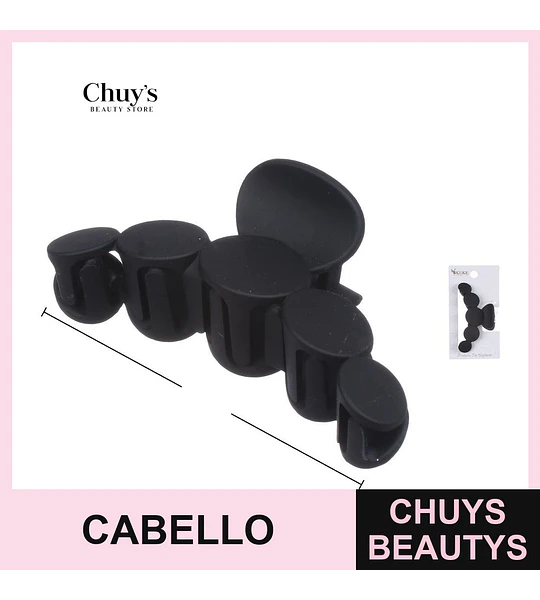 Ganchos para Cabello Negro