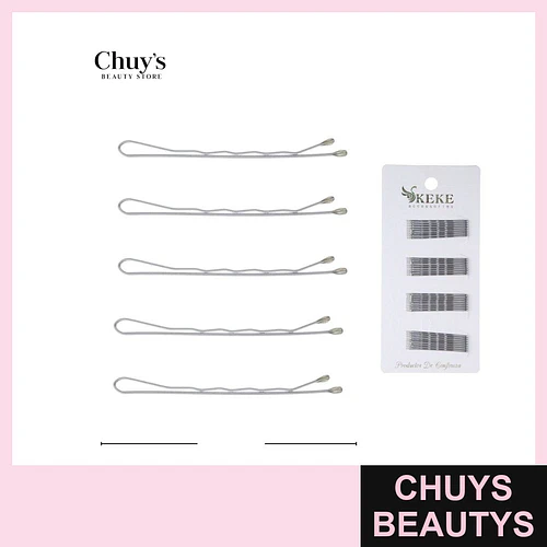 Trabas plateada 5 cm - Chuys Beautys | Chuys Beautys