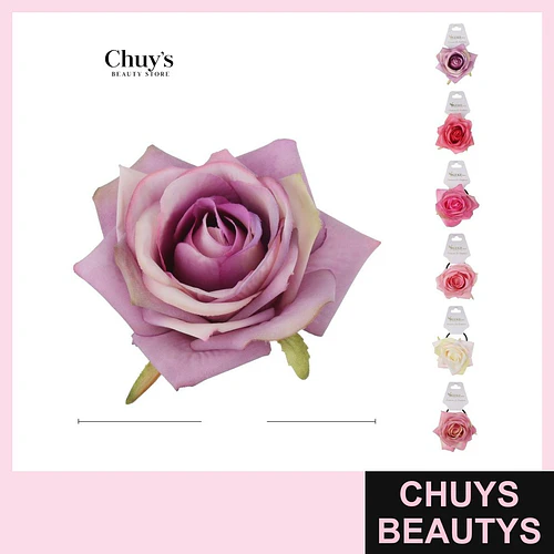 Pinche de Flor Rosa - Chuys Beautys | Chuys Beautys
