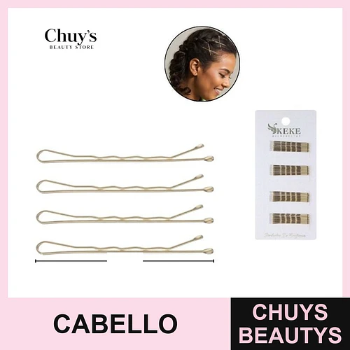 Trabas doradas para el cabello - Chuys Beautys | Chuys Beautys