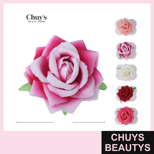 Pinche de Flor Rosa - Chuys Beautys | Chuys Beautys