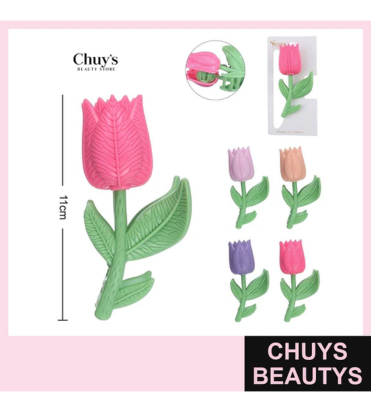 Ganchetas Tulipan
