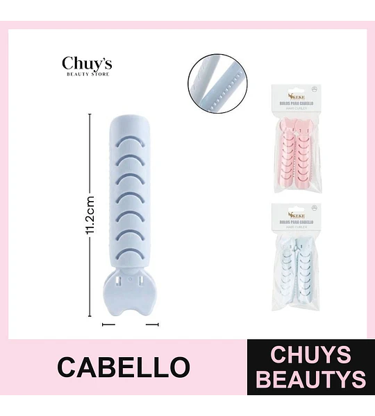Ganchetas para Encrepar Cabello