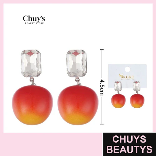 Zarcillos Pendientes Cerezas - Chuys Beautys | Chuys Beautys