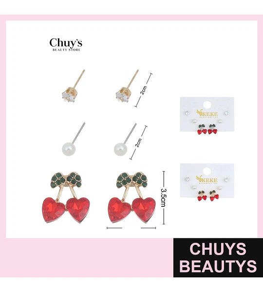 Zarcillos Pendientes Corazón
