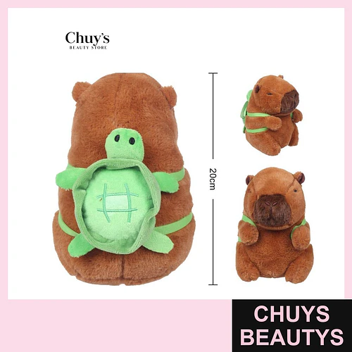 Peluche Capibara 22cm - Chuys Beautys | Chuys Beautys